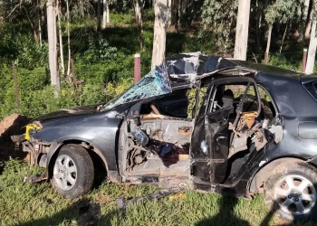 Efectivo del Grupo Lince muere al chocar su auto contra columna de ANDE en Pirayú