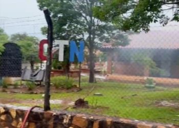 Un rayo cayó en un colegio y provocó un incendio