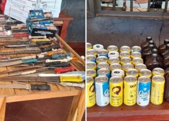 Incautan armas blancas, droga, bebidas alcohólicas y celulares en cárcel de PJC