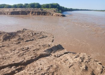 Aguas del Pilcomayo comienzan a ingresar a territorio nacional