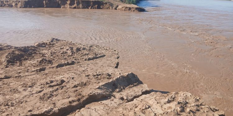 Aguas del Pilcomayo comienzan a ingresar a territorio nacional