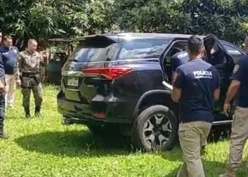 Allanamiento en Itakyry: incautan camioneta robada y celulares tras tentativa de homicidio