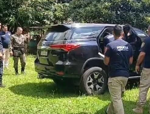 Allanamiento en Itakyry: incautan camioneta robada y celulares tras tentativa de homicidio