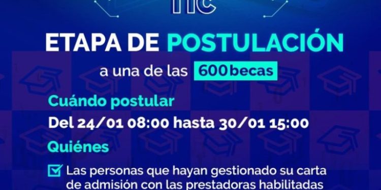Abre periodo de postulación para becas de Diplomados TIC