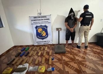 Ypejhú: cae miembro del Comando Vermelho en operativo antidrogas