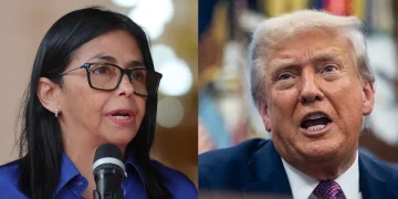 Trump mantiene llamada con Delcy Rodríguez sobre petróleo, minerales y seguridad