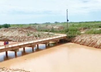 Varias familias aisladas por desborde del río Pilcomayo