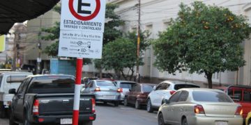 Recuerdan dónde está permitido y prohibido estacionar en Asunción