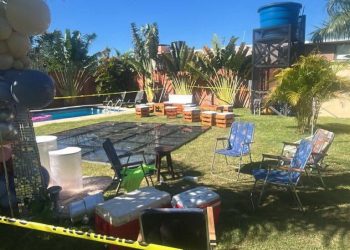 Hombre muere electrocutado durante festejo familiar en San Bernardino