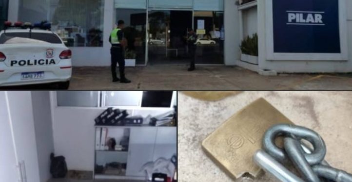 Hurtan caja fuerte con dinero y otros objetos de una tienda en Mariano Roque Alonso