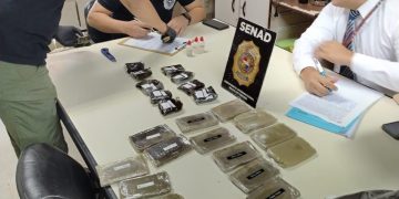 SENAD incauta más de 11 kilos de marihuana ocultos en encomiendas procedentes de Miami