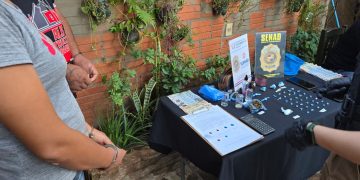 SENAD desmantela presunto foco de microtráfico y detiene a dos hermanos en Capiatá