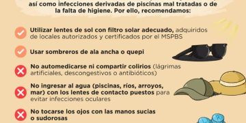 Cuidar los ojos del sol y las pantallas ayuda a prevenir daños en la visión