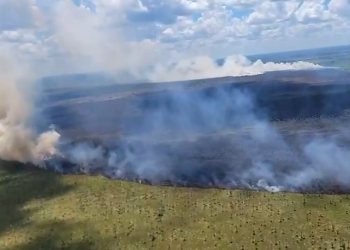 Incendio en Chaco’i en zona de propiedad que sería de los Vaesken