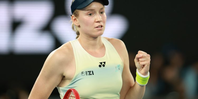 Rybakina sacó boleto a la final del Abierto de Australia tras un tie-break de infarto