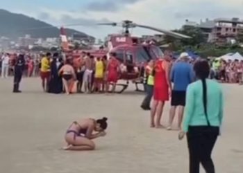 Dramático rescate de un paraguayo en playa brasileña