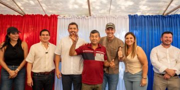 Peña inició el año 2026 entregando 93 viviendas en Central