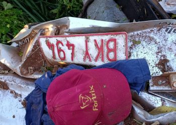 Milagroso vuelco en Cerro Memby: conductor sale ileso tras accidente