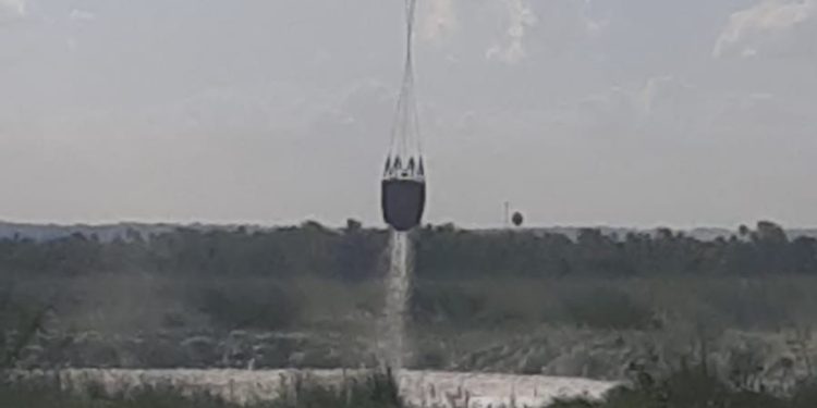 Incendio entre Emboscada y Nueva Colombia