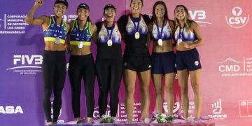 Paraguay conquista Los Andes: oro y bronce en el inicio del Circuito Sudamericano de Voley Playa