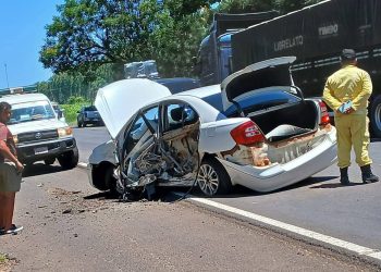 Otro choque en la Ruta PY08 a la altura de Lima