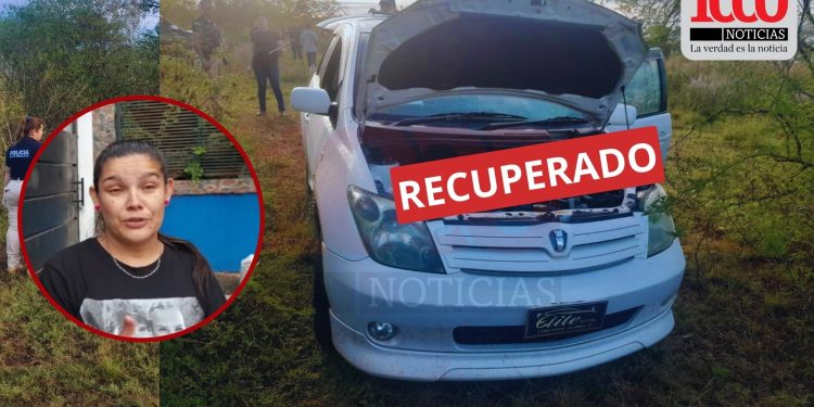 Auto robado a dos semanas de compra vuelve a manos de su dueña