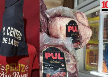 Quiso llevarse la carne sin pagar y terminó en la comisaría