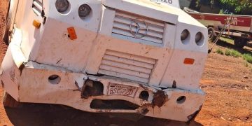 Accidente de camión blindado en zona de Curuguaty