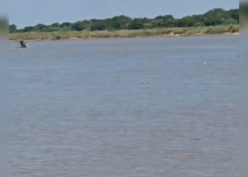 Rescatan a un hombre y buscan a otro desaparecido en el río Paraguay, en Lambaré