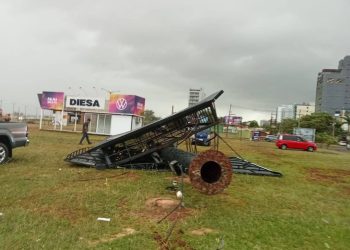 Temporal causa considerables daños materiales en Itapúa