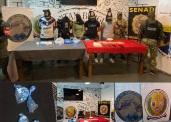 Cinco detenidos y más de dos kilos de cocaína incautada en Pilar