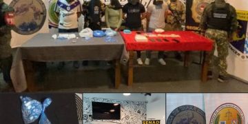 Cinco detenidos y más de dos kilos de cocaína incautada en Pilar