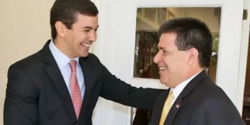 Santiago Peña apoya al presidente de la ANR Horacio Cartes luego de ser internado en Terapia Intensiva