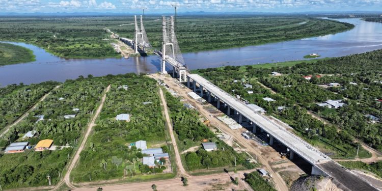 Puente de la Bioceánica está cada vez más cerca de completarse