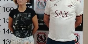 Persecución en Ciudad del Este termina con dos aprehendidos y daños a patrullera