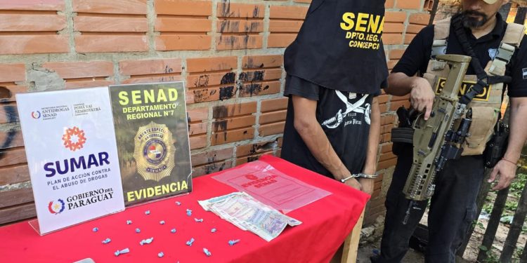 SENAD interviene conflictivo foco de venta de crack