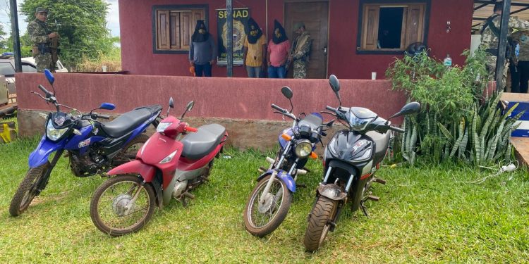 Operativo deja 4 detenidos y duro golpe a la logística de producción de marihuana en Amambay