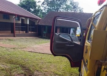 Evacúan escuela por fuga de gas en San Rafael del Paraná