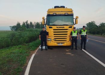 Abandonaron camión cisterna robado en Fulgencio Yegros