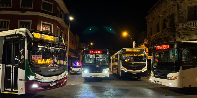 Red Búho: un año de transporte nocturno al servicio de los pasajeros
