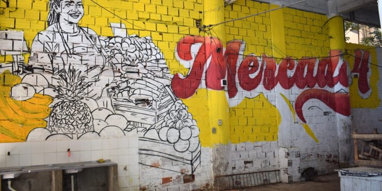 La Dirección de Mercados Zonales avanza en la modernización del Mercado Municipal Nº 4