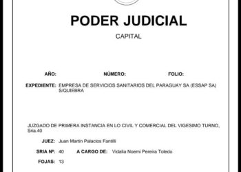 ESSAP niega existencia de una presentación de quiebra y adelanta que va a indagar