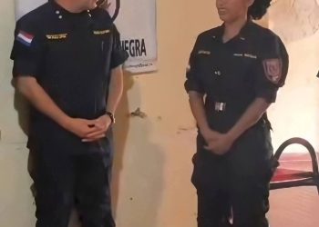 La agente policial que arrestó a su propio esposo en Bahía Negra