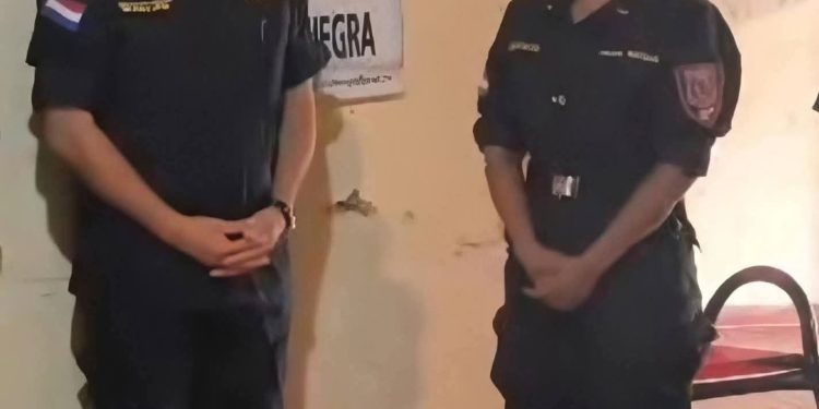 La agente policial que arrestó a su propio esposo en Bahía Negra