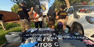 Importante operativo permite desarticular focos de microtráfico en Capiatá