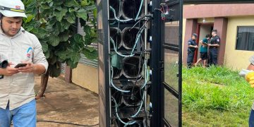 Operativo en Hernandarias por presunta minería ilegal de criptomonedas