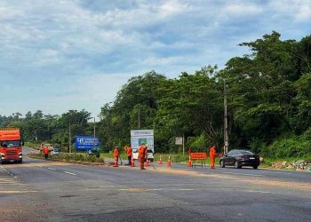 Avanza proceso de ampliación de la ruta PY01 con trabajos de conservación vial