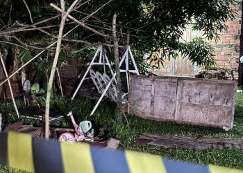 Hombre fue asesinado a tiros en el patio de su vivienda