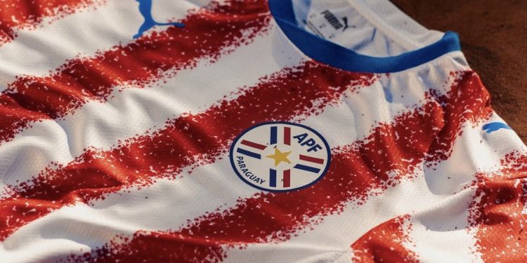 Se presentó la camiseta que Paraguay utilizará en el Mundial 2026