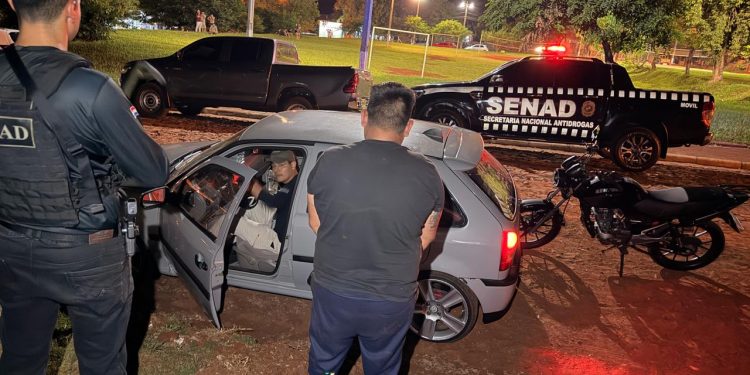 Desarticulan punto de microtráfico frente a una plaza en Santa Rita